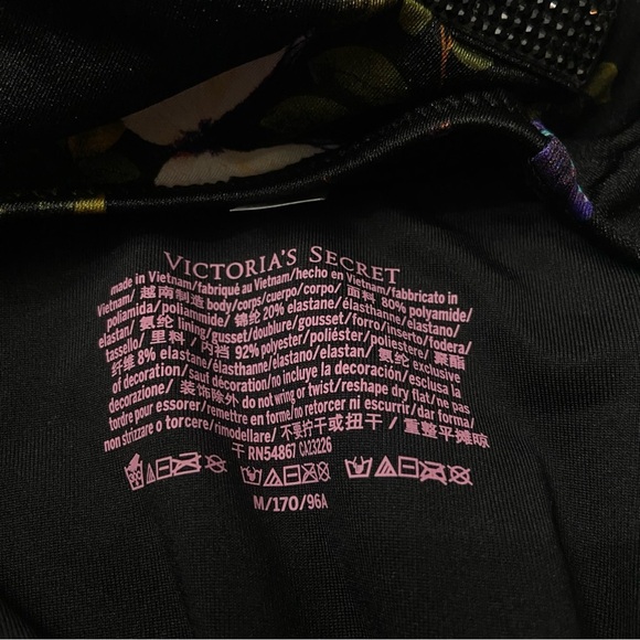 New! Victoria’s Secret rhinestone bling butterfly print one piece 27644 - Picture 9 of 12